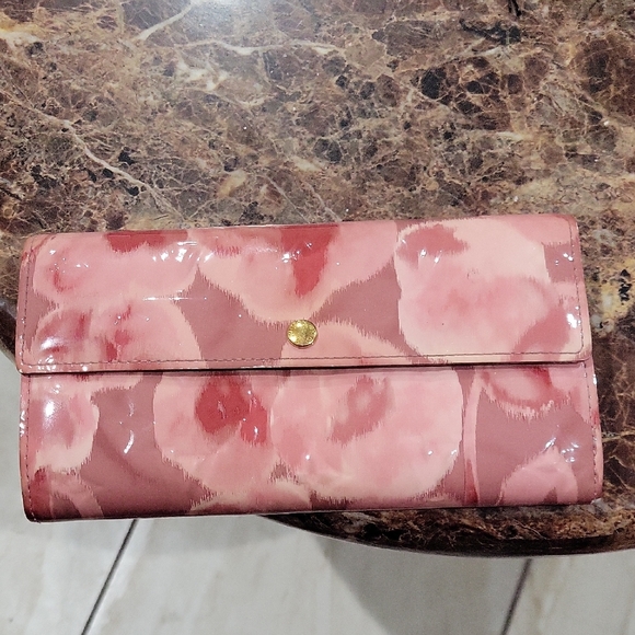 Louis Vuitton Rose Velours Ikat Wallet